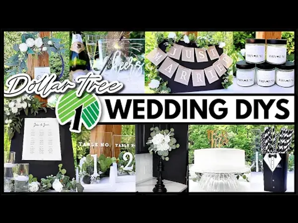 img of Stylish Dollar Tree Wedding DIYs for a Budget-Friendly Celebration 🖤